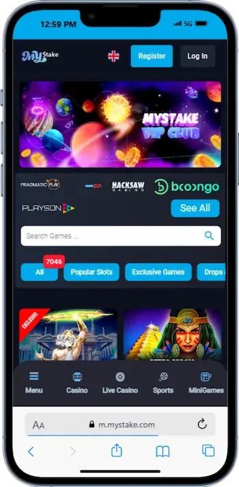 MyStake on Mobile